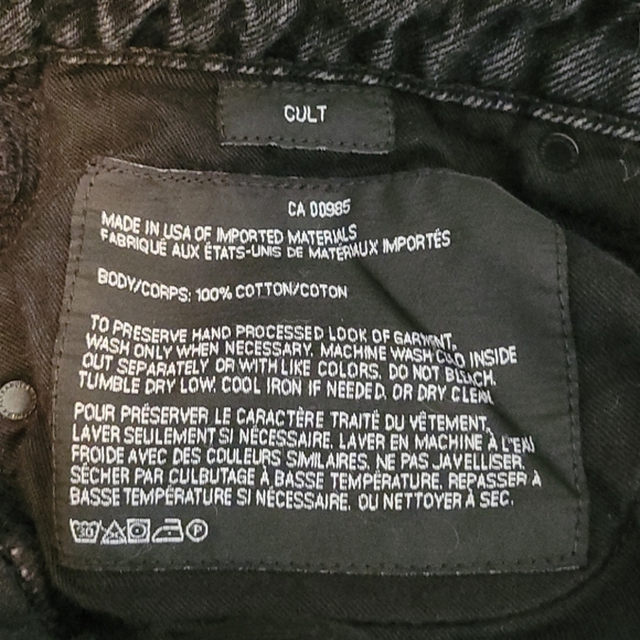 Alexander Wang 'Cult' denim sz 24 - Picture 3 of 6